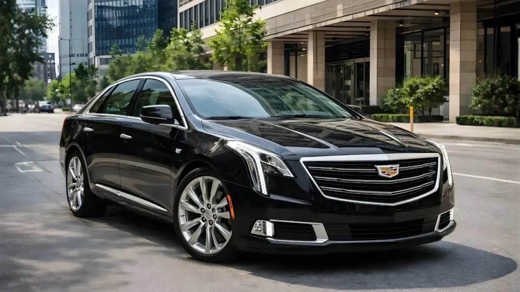 Front View of Cadillac XTS