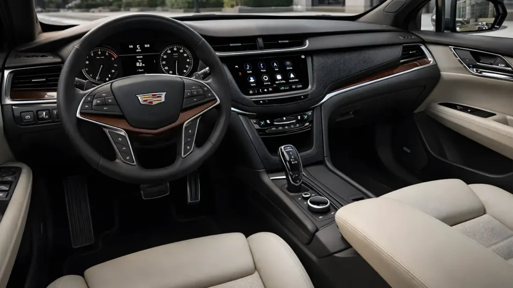 Interior View of Cadillac XTS