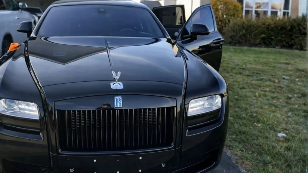 Front View of Rolls Royce