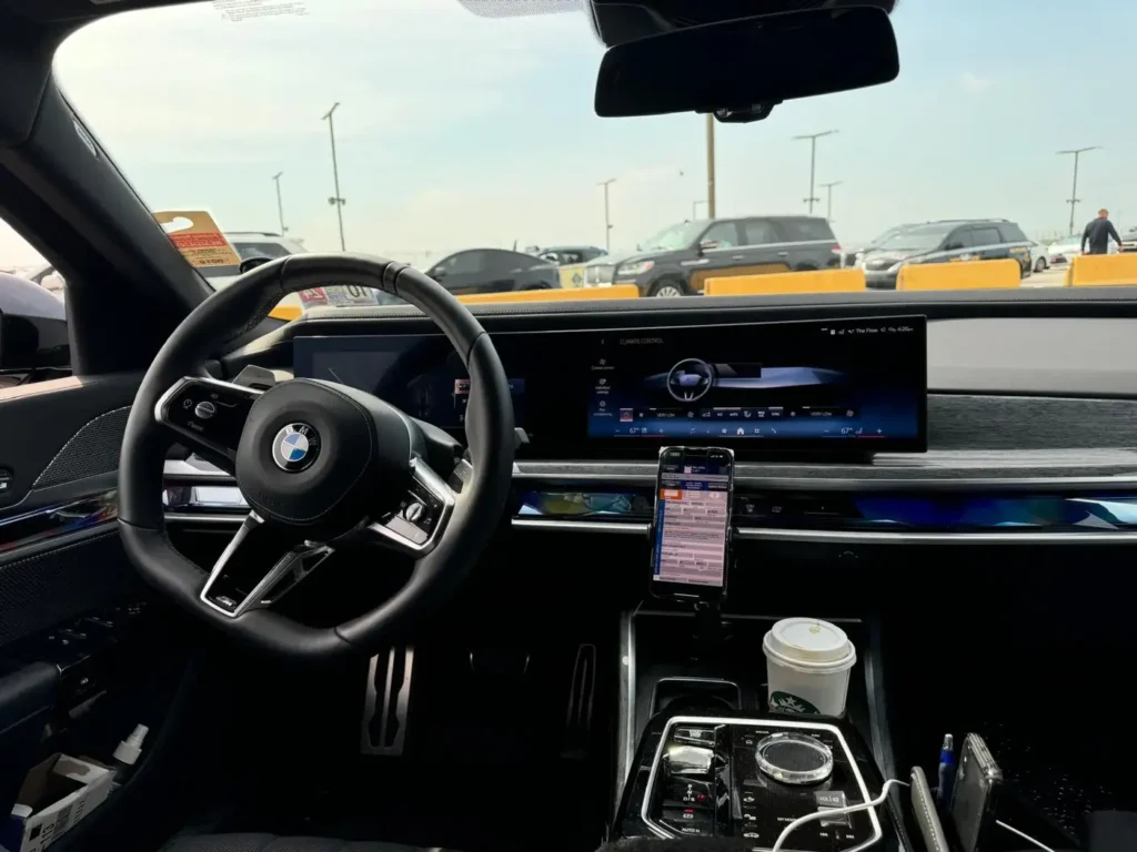 BMW Car interior