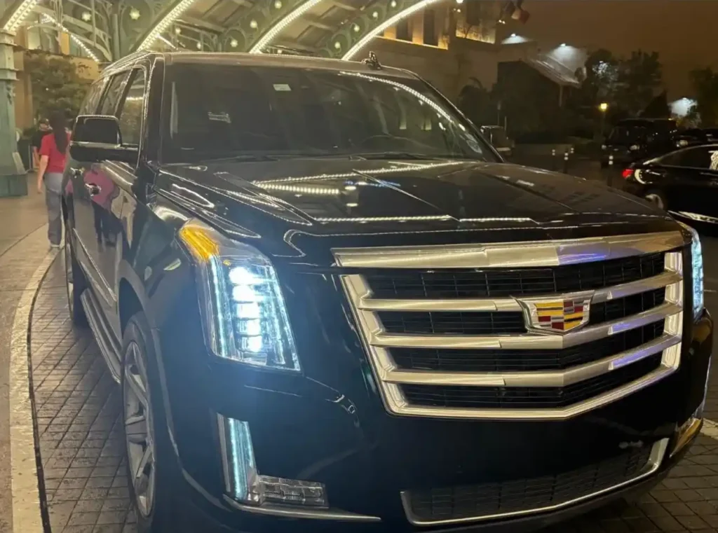 Cadillac Escalade in Vegas