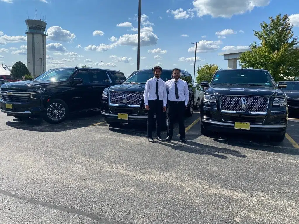 Premium Black SUVs with Chauffeurs