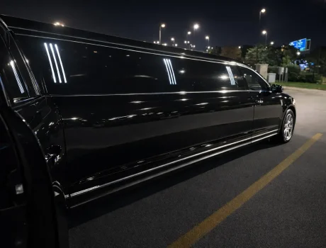 Luxury Black Limousine