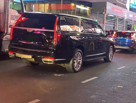 Escalade back view